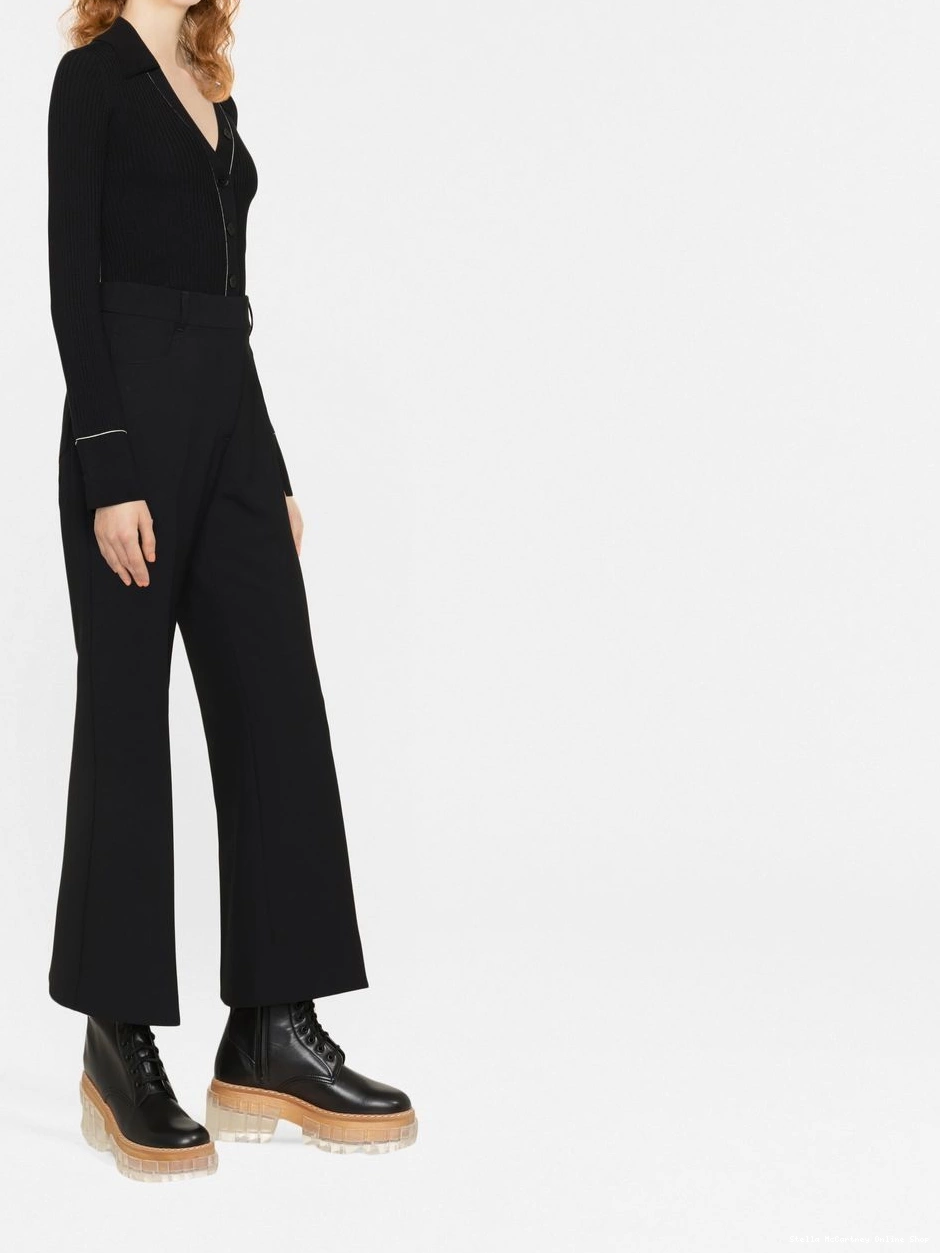 Affordable cropped Stella bootcut McCartney trousers Women 0329